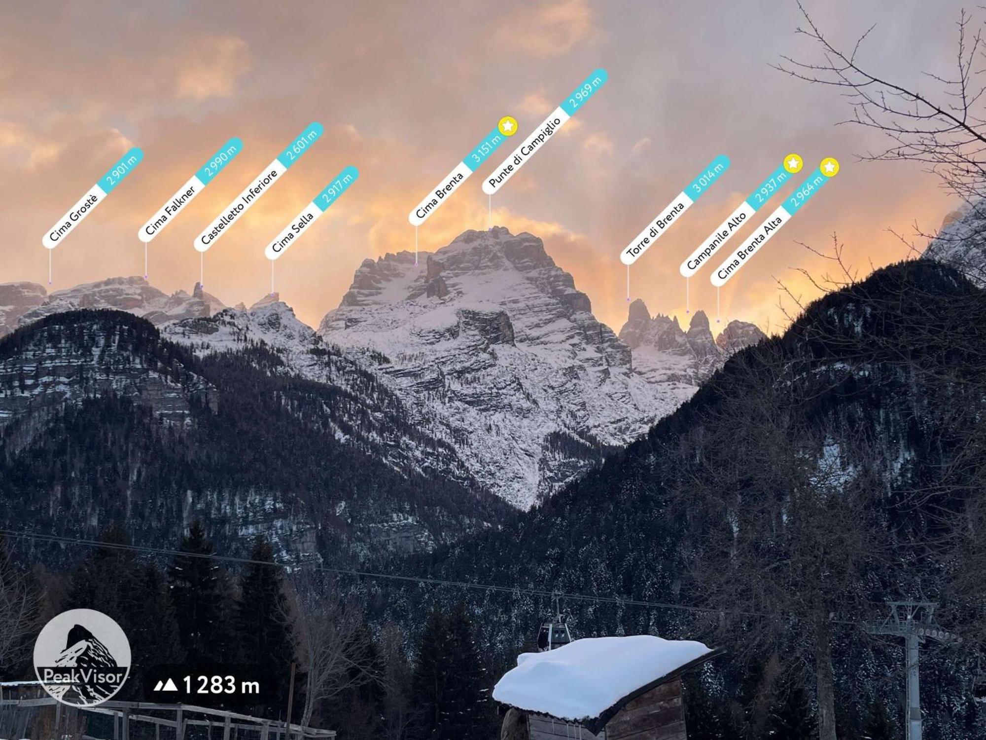 Villa Alpina Campiglio Madonna Exterior foto
